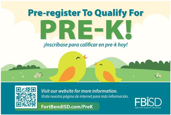Enroll Today in PreK to Qualify!